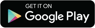 Google Play logo on clear background